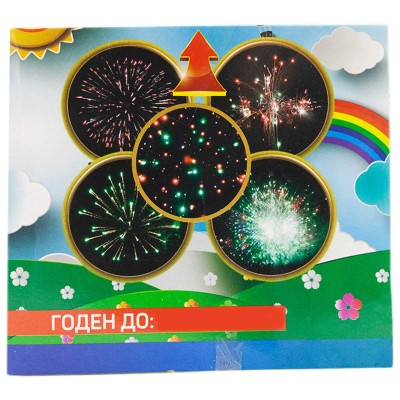 Фейерверк JF C20/25-01 Смайл (0,8" х 25 залпов) Фейерверк JF C20/25-01 Смайл (0,8" х 25 залпов)