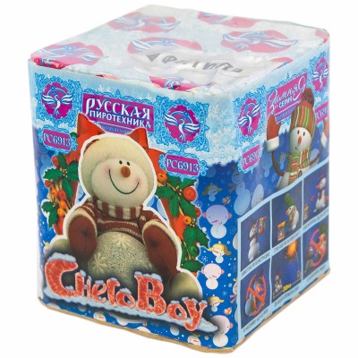 Фейерверк PC6913 СнегоBOY (0,8" х 16 залпов) Фейерверк PC6913 СнегоBOY (0,8" х 16 залпов)
