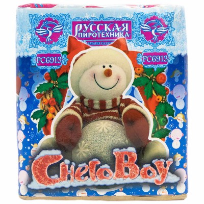 Фейерверк PC6913 СнегоBOY (0,8" х 16 залпов) Фейерверк PC6913 СнегоBOY (0,8" х 16 залпов)
